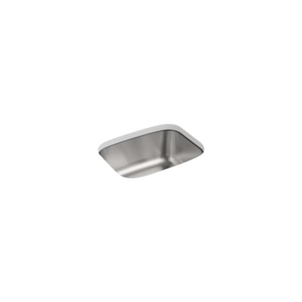 Kitchen Sink, Undermount, Stainless Steel, 20-1/4 in W x 16 in L x 8 in H